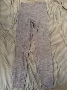 lululemon athletica Heathered-Gray Leggings